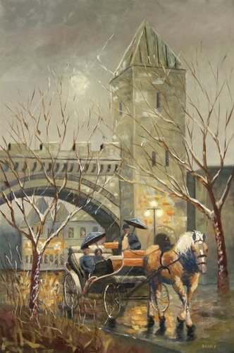 Entre pluie et neige
