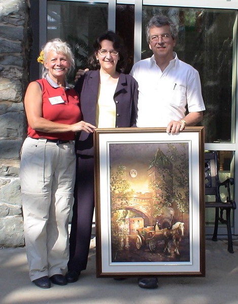 Gagnante de mon tableau Visit'Art 2008