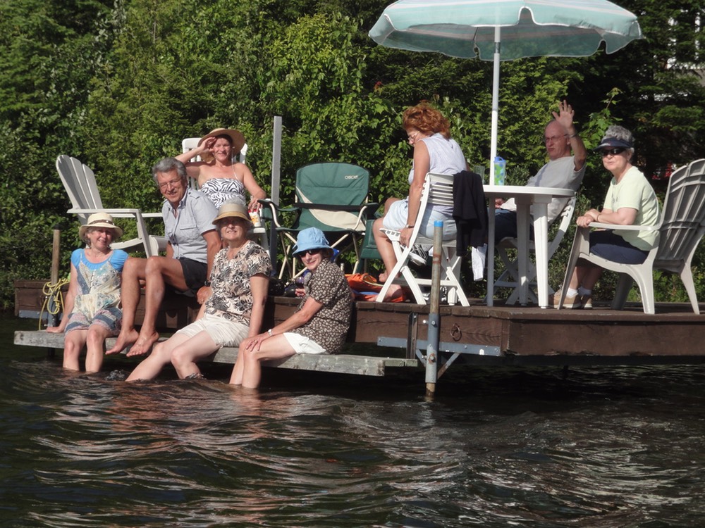 Mon groupe de peinture a mon chalet